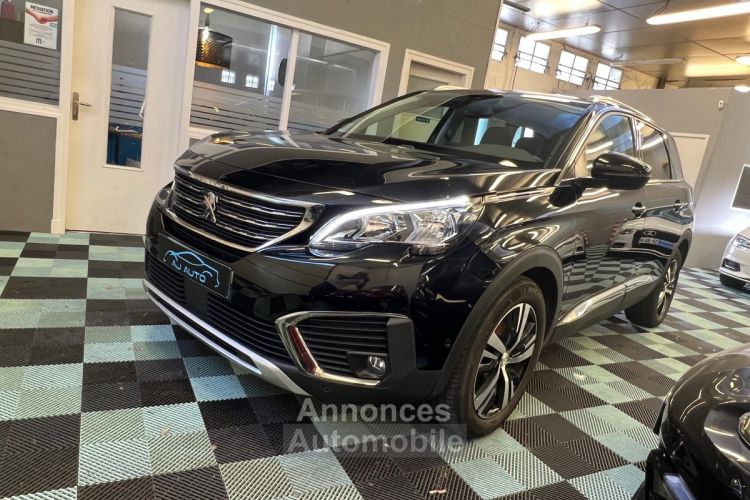 Peugeot 5008 1.5 HDI 130 CV 7 PLACES   ALLURE BV6 NOIRE CAMÉRA - <small></small> 18.990 € <small>TTC</small> - #2