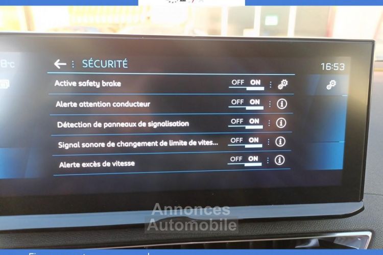 Peugeot 5008 ALLURE PACK BlueHDI 130 EAT8 HAYON ELEC+RIDEAU AR+JA18 - <small></small> 36.880 € <small>TTC</small> - #35