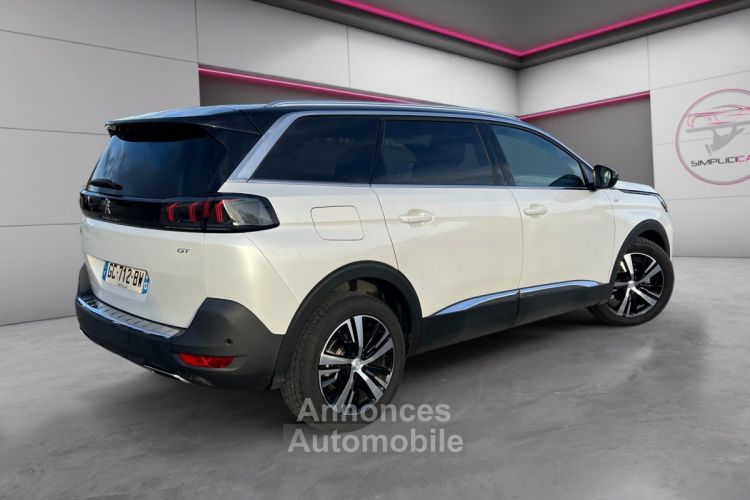 Peugeot 5008 BlueHDi 180ch SS EAT8 GT 1ERE MAIN SUIVI COMPLET SIÈGES CUIR MASSANTS / CHAUFFANTS GARANTIE - <small></small> 28.490 € <small>TTC</small> - #3