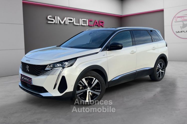 Peugeot 5008 BlueHDi 180ch SS EAT8 GT 1ERE MAIN SUIVI COMPLET SIÈGES CUIR MASSANTS / CHAUFFANTS GARANTIE - <small></small> 28.490 € <small>TTC</small> - #6