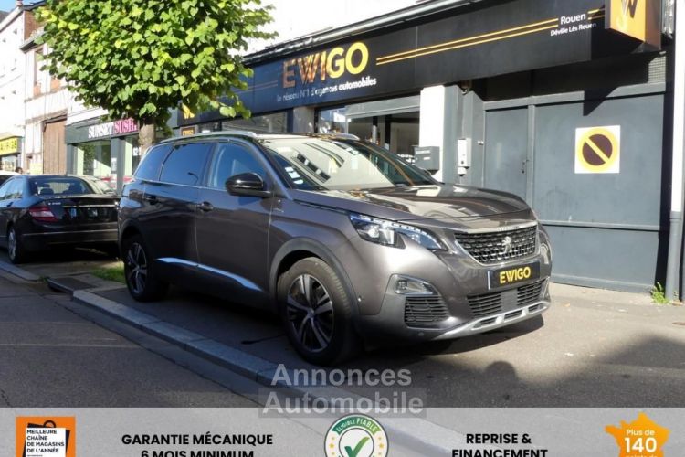 Peugeot 5008 GENERATION-II 1.6 BLUEHDI 120 GT-LINE EAT BVA S&S 7 PL TOIT OUVRANT CARPLAY CUIR - <small></small> 23.490 € <small>TTC</small> - #1