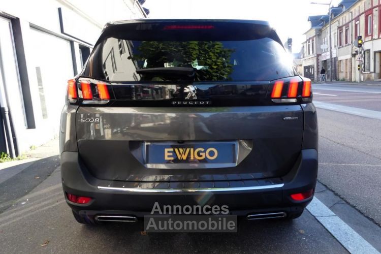 Peugeot 5008 GENERATION-II 1.6 BLUEHDI 120 GT-LINE EAT BVA S&S 7 PL TOIT OUVRANT CARPLAY CUIR - <small></small> 23.490 € <small>TTC</small> - #5