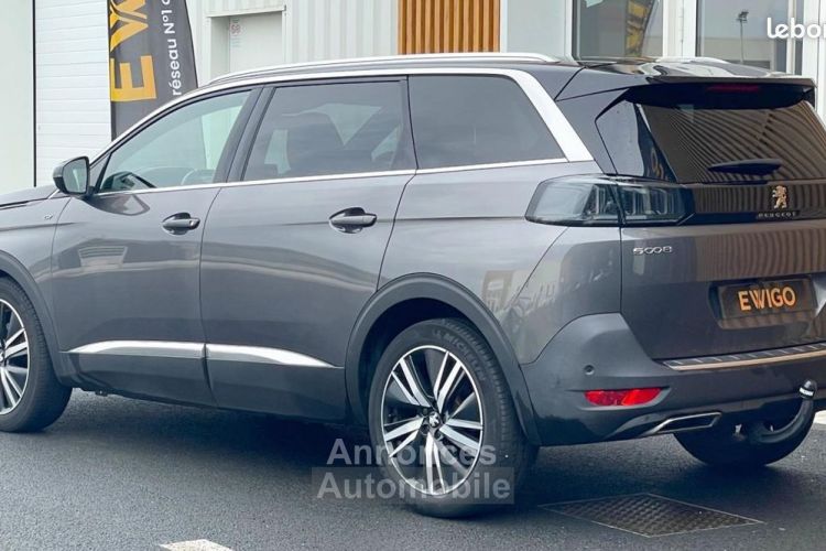 Peugeot 5008 GENERATION-II 2.0 BLUEHDI 180 GT CAMERA 360 APPLE CARPLAY SIEGES AVS CHAUFFANTS - <small></small> 27.480 € <small>TTC</small> - #5