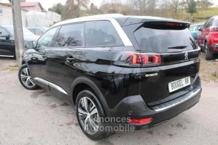 Peugeot 5008 PHASE 4 ALLURE PACK EAT8 BOITE AUTO PALETTE HYBRID 136 CV CAMÉRA 360 MI CUIR 7 PLACES - <small></small> 31.500 € <small>TTC</small> - #3