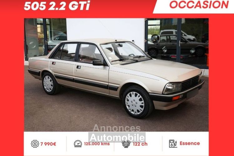 Peugeot 505 2.2 GTi 122ch essence - <small></small> 7.990 € <small>TTC</small> - #1