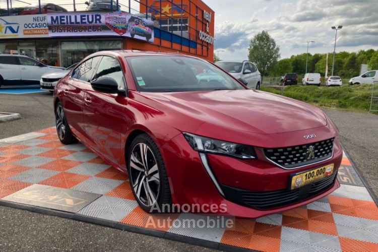 Peugeot 508 2.0 BlueHDi 160 EAT8 GT LINE GPS Caméra 360° Hayon Induction - <small></small> 23.950 € <small>TTC</small> - #8