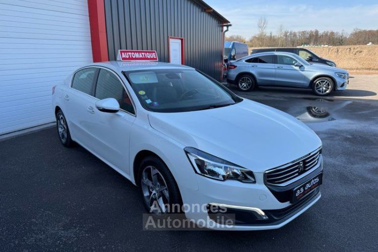 Peugeot 508 Berline phase 2 HDi 180CV blanc nacré boite auto affichage tête haute démarrage sans clés Clim garantie reprise - <small></small> 9.590 € <small>TTC</small> - #2