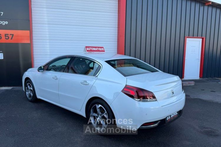 Peugeot 508 Berline phase 2 HDi 180CV blanc nacré boite auto affichage tête haute démarrage sans clés Clim garantie reprise - <small></small> 9.590 € <small>TTC</small> - #3