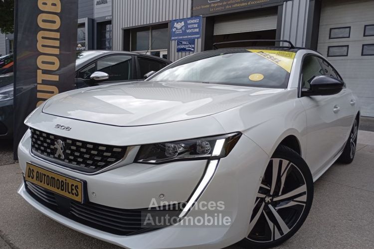 Peugeot 508 GT-LINE 2.0hdi 163 cv night vision cockpit camera toit ouvrant car Play full led palettes EAT8 régul adaptatif garantie 12moi 23.500 - <small></small> 23.500 € <small>TTC</small> - #1