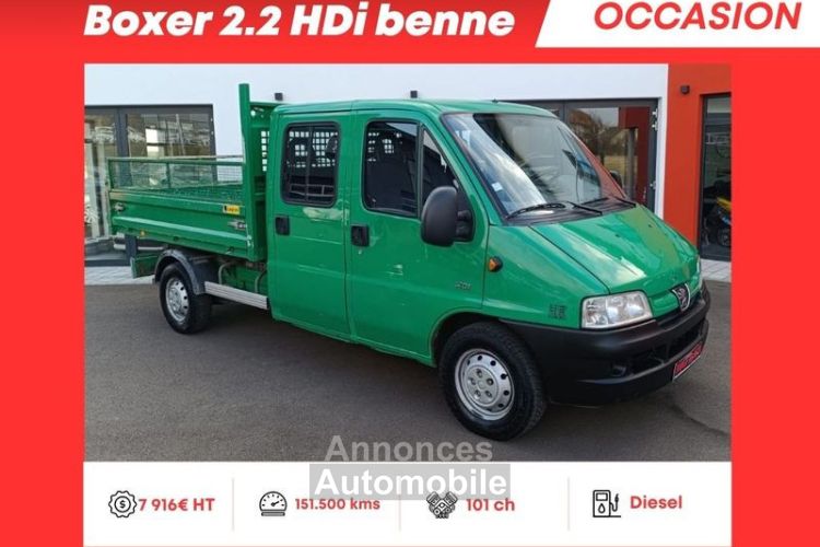 Peugeot Boxer 2.2 HDi 101ch Camion benne Boîte manuelle 5 vitesses - <small></small> 9.500 € <small>TTC</small> - #1