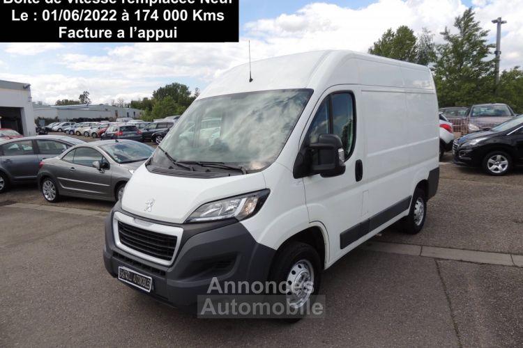 Peugeot Boxer III Phase 3 Fourgon 330 L1H2 2.2 HDi 130cv Boîte de vitesse changée en Juin 2022 TVA20% 8,000€ H.T. - <small></small> 9.600 € <small>TTC</small> - #1