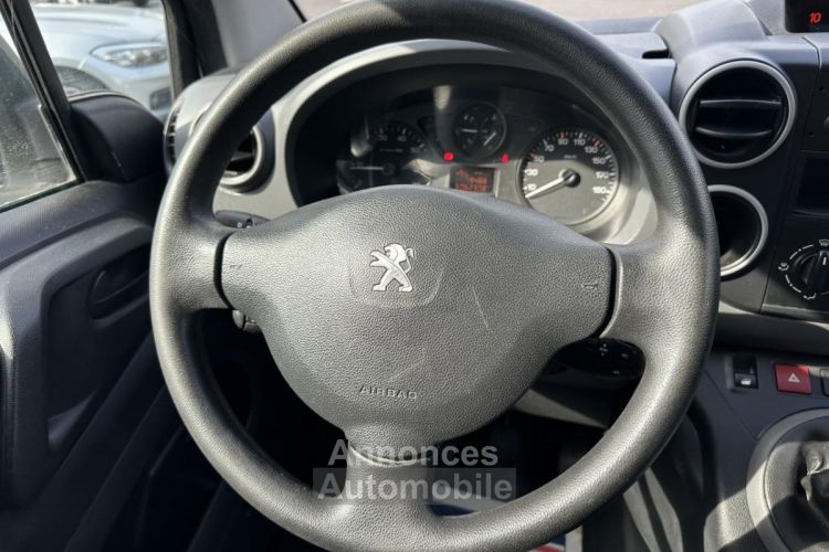 Peugeot Partner 1000KG 1.6 BlueHDi S&S - 100 Premium Standard Clim + Radar AR + Tva Recuperable - <small></small> 14.490 € <small></small> - #15