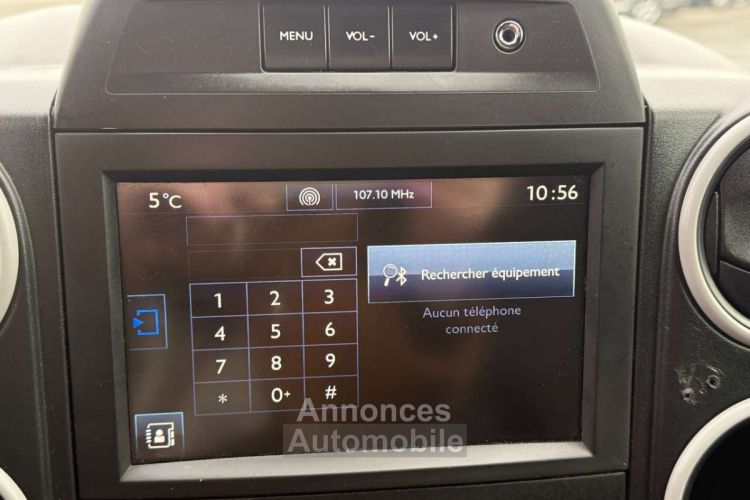 Peugeot Partner 3 sièges 86.000 km GPS Capt. arrière - <small></small> 10.990 € <small>TTC</small> - #13