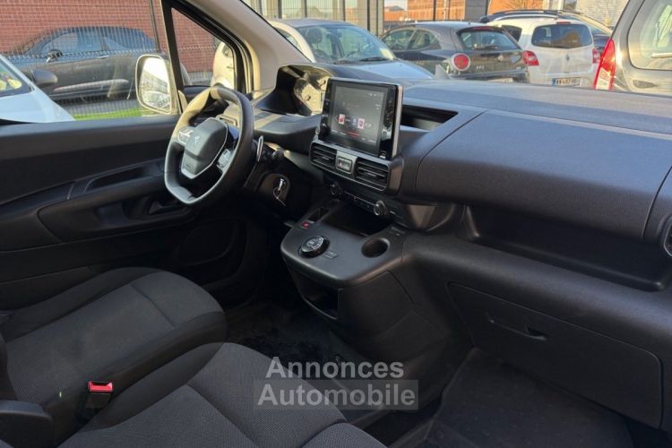 Peugeot Partner FOURGON 1000 KG BLUEHDI 130 EAT8 ASPHALT - <small></small> 16.790 € <small>TTC</small> - #10