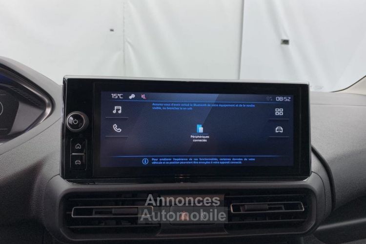 Peugeot Partner Fourgon M 650 KG BLUEHDI 100 S BVM6 - <small></small> 20.855 € <small>TTC</small> - #11