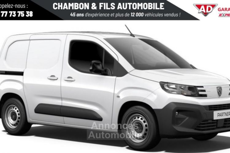 Peugeot Partner FOURGON M 650 KG BLUEHDI 100 S&S BVM6 - <small></small> 18.790 € <small>TTC</small> - #1