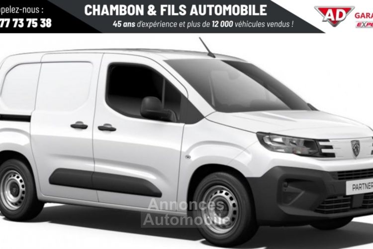 Peugeot Partner FOURGON NOUVEAU M 650 KG BLUEHDI 100 S BVM6 - <small></small> 18.450 € <small>TTC</small> - #1