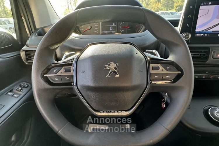 Peugeot Partner M 650KG 1.5 BlueHDi S&S - 130 Bva Gps + Camera AR + Clim - <small></small> 24.990 € <small></small> - #17