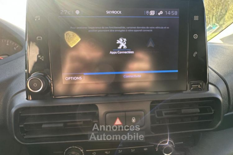 Peugeot Partner M 650KG 1.5 BlueHDi S&S - 130 Bva Gps + Camera AR + Clim - <small></small> 24.990 € <small></small> - #21