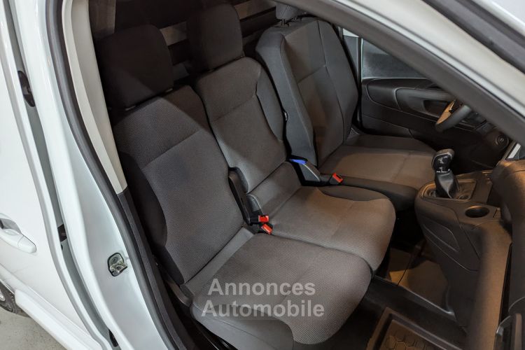 Peugeot Partner PEUGEOT Partner 1.5 BlueHDI 100 S&S 650kg STD ASPHALT HT/TVA - <small></small> 20.990 € <small></small> - #11