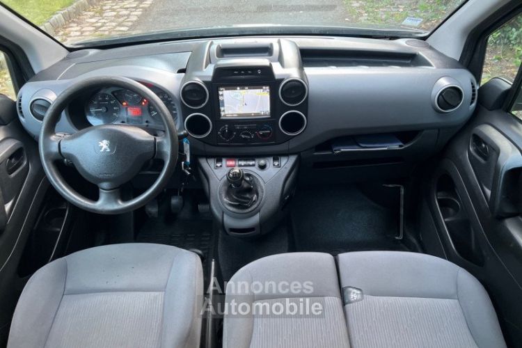 Peugeot Partner PLANCB 1.6 HDI 75 11/2015 / 3 PLACES /GPS/ CAMERA/ LED / REGULATEUR - <small></small> 7.490 € <small>TTC</small> - #10