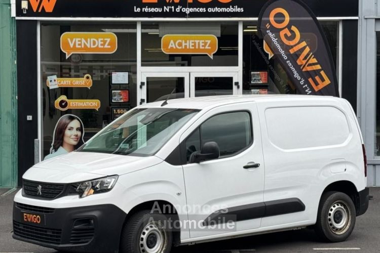 Peugeot Partner VU FOURGON 1.5 BLUEHDI 100CH ASPHALT S&S BVM5 1ERE MAIN - <small></small> 11.490 € <small>TTC</small> - #1