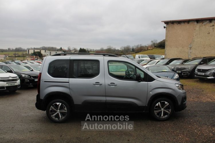 Peugeot Rifter 1L5 BLUEHDI 130CV GT LINE SPORT BOITE 6V CAMÉRA GPS GRIPP ABS BLUETOOTH ATTELAGE - <small></small> 20.500 € <small>TTC</small> - #5