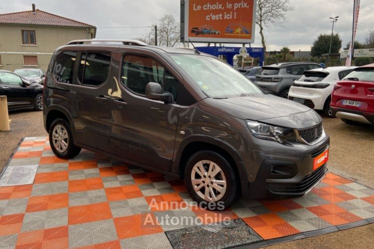 Peugeot Rifter BlueHDI 130 ALLURE GPS Caméra Park Assist Régul. Vit. Adapt. - <small></small> 23.980 € <small>TTC</small> - #3