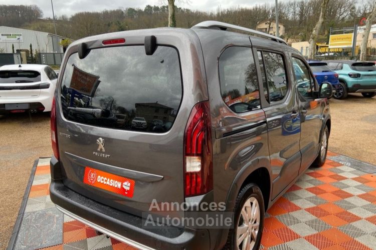 Peugeot Rifter BlueHDI 130 ALLURE GPS Caméra Park Assist Régul. Vit. Adapt. - <small></small> 23.980 € <small>TTC</small> - #5