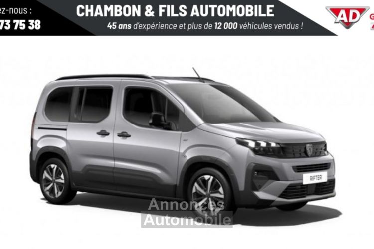 Peugeot Rifter M BlueHDi 130 S&S EAT8 5pl GT - <small></small> 30.490 € <small>TTC</small> - #1