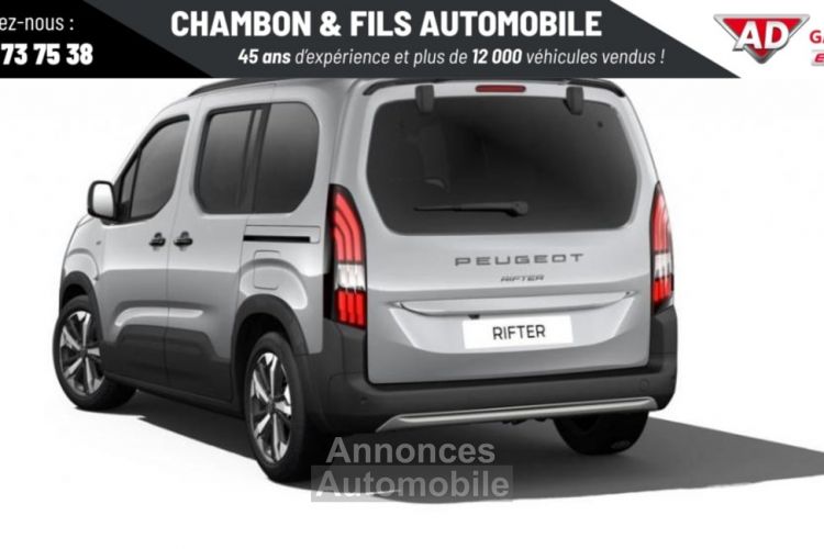 Peugeot Rifter M BlueHDi 130 S&S EAT8 5pl GT - <small></small> 30.490 € <small>TTC</small> - #4