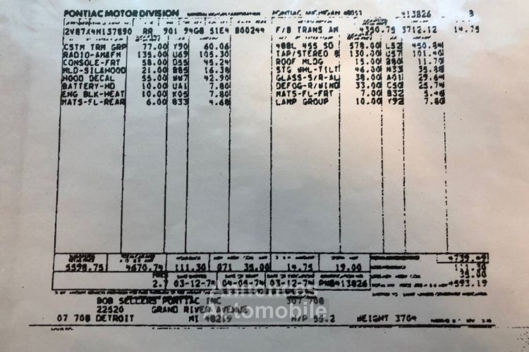 Pontiac Firebird - <small></small> 82.000 € <small>TTC</small> - #34