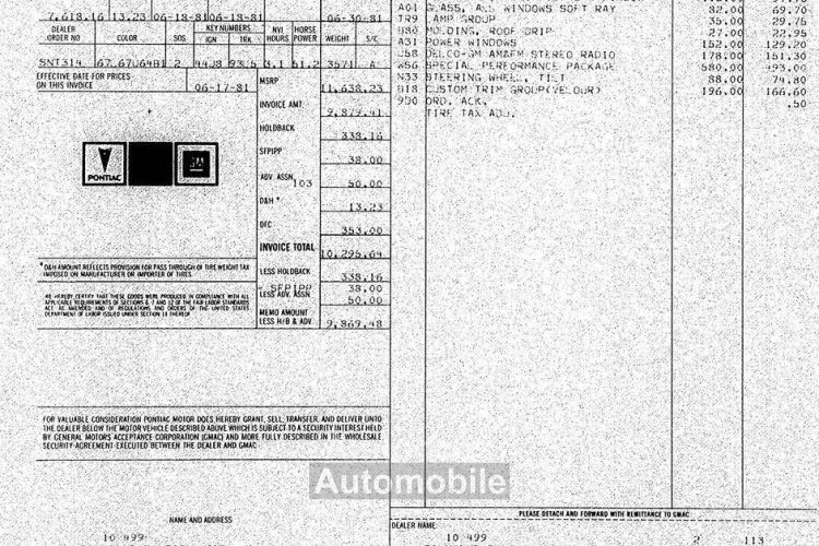 Pontiac Firebird trans am - <small></small> 21.100 € <small>TTC</small> - #13