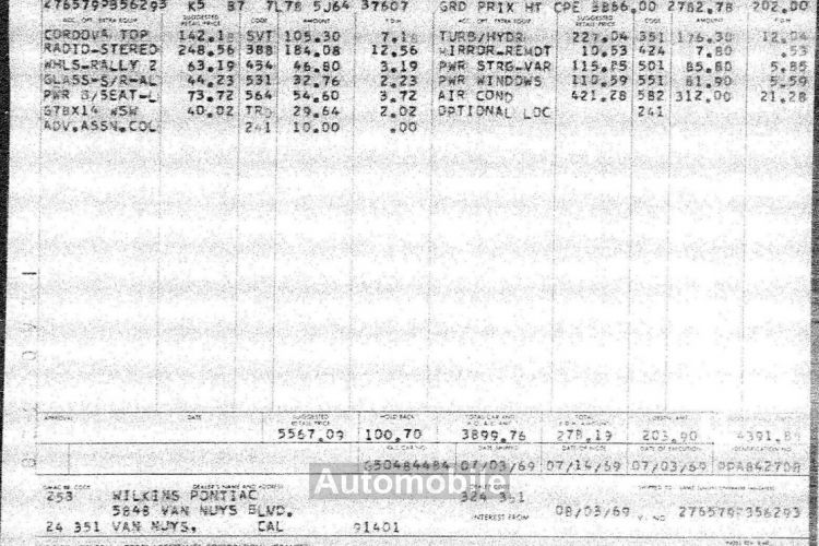 Pontiac Grand Prix - <small></small> 32.000 € <small>TTC</small> - #35