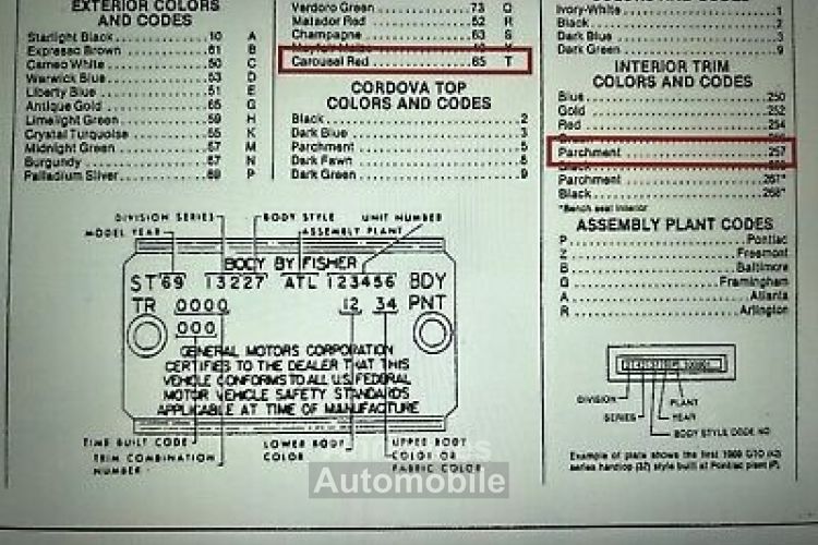 Pontiac GTO - <small></small> 131.000 € <small>TTC</small> - #39