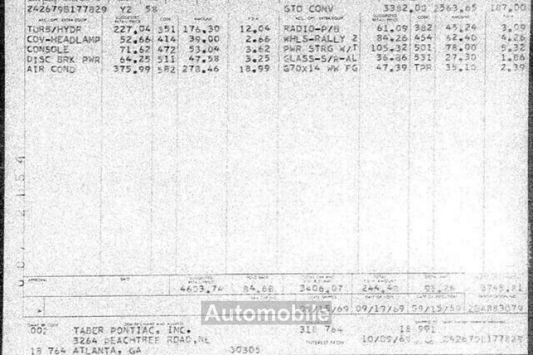 Pontiac GTO - <small></small> 43.000 € <small>TTC</small> - #3