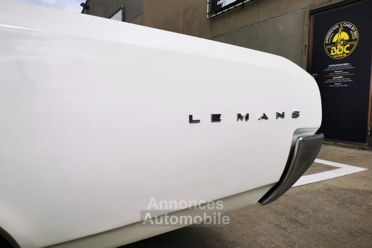 Pontiac LeMans cabriolet  v8 - boite manuelle ( 4 + R ) - <small></small> 33.000 € <small>TTC</small> - #46