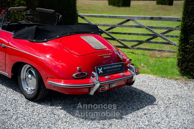 Porsche 356 B 1600 Cabriolet BT5 - <small></small> 137.500 € <small>TTC</small> - #12