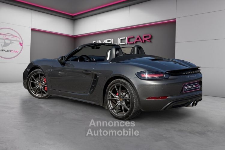 Porsche 718 BOXSTER 2.5i 350 PDK **FULL CARNET PORSCHE**PORSCHE APPROVED POSSIBLE** - <small></small> 63.718 € <small>TTC</small> - #3