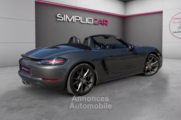 Porsche 718 BOXSTER 2.5i 350 PDK **FULL CARNET PORSCHE**PORSCHE APPROVED POSSIBLE** - <small></small> 63.718 € <small>TTC</small> - #8