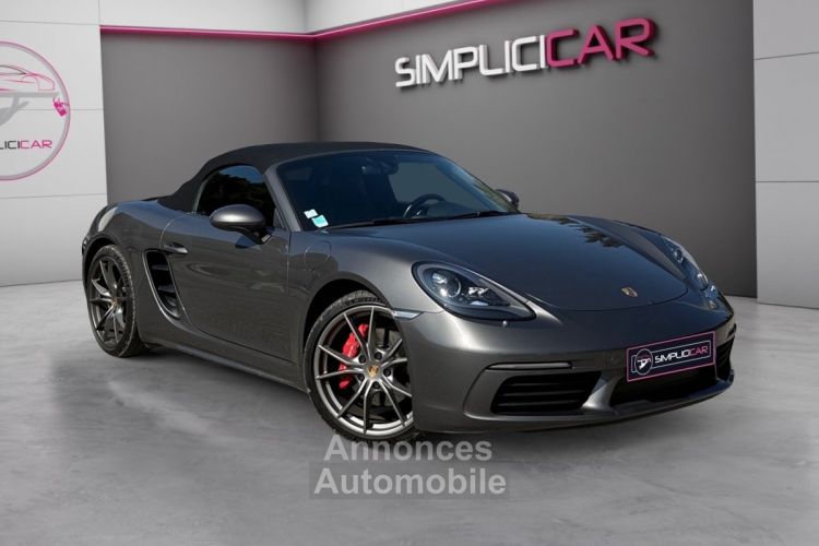 Porsche 718 BOXSTER 2.5i 350 PDK **FULL CARNET PORSCHE**PORSCHE APPROVED POSSIBLE** - <small></small> 63.718 € <small>TTC</small> - #25