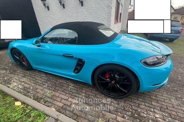 Porsche 718 Boxster GTS 366ch Bleu Riviera PTS FULL OPTIONS GARANTIE 12 MOIS - <small></small> 83.500 € <small>TTC</small> - #2