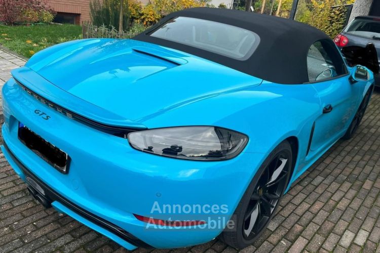 Porsche 718 Boxster GTS 366ch Bleu Riviera PTS FULL OPTIONS GARANTIE 12 MOIS - <small></small> 83.500 € <small>TTC</small> - #3