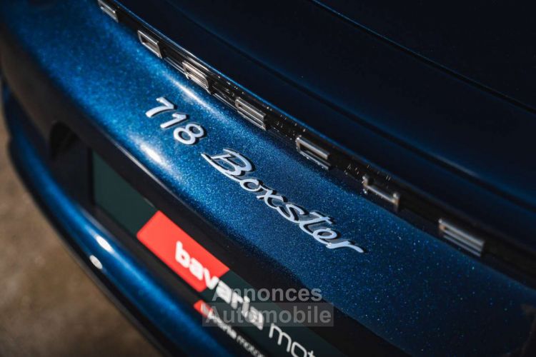 Porsche 718 Boxster Night Blue Camera Sport Exhaust - <small></small> 58.500 € <small>TTC</small> - #13