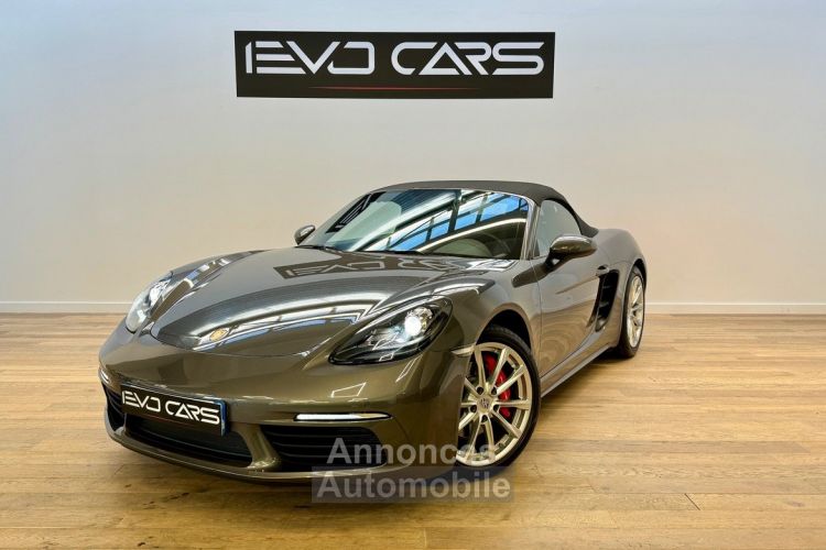 Porsche 718 Boxster S 2.5 350 ch PDK Caméra/ Volant Chauffant/ Gris Quartz/ Origine France - <small></small> 69.990 € <small>TTC</small> - #3