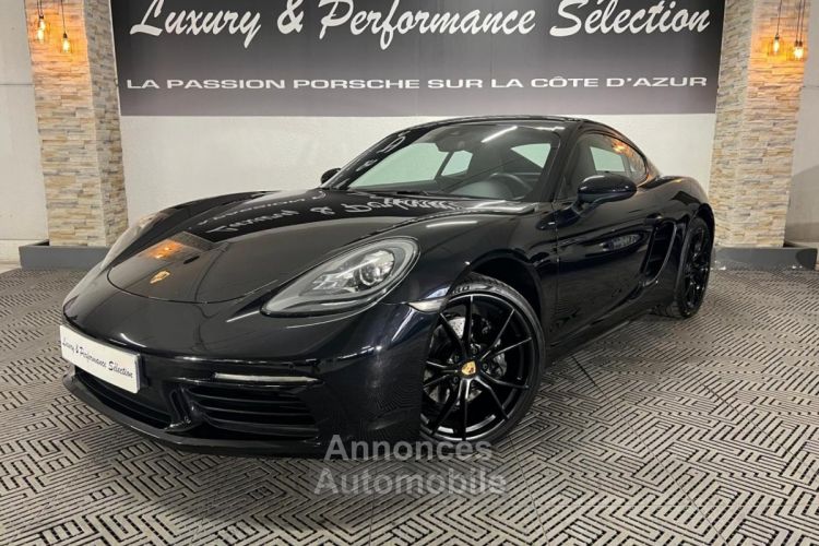 Porsche 718 Cayman 300ch PDK - 49000km - Echappement sport - Jantes 20 - Full black - <small></small> 58.990 € <small>TTC</small> - #1