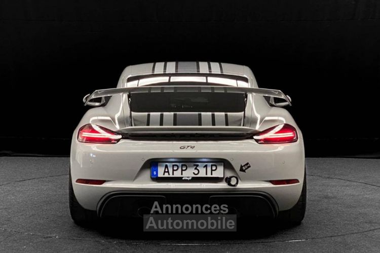 Porsche 718 Cayman GT4 BVM 420ch Clubsport - <small></small> 99.000 € <small>TTC</small> - #4