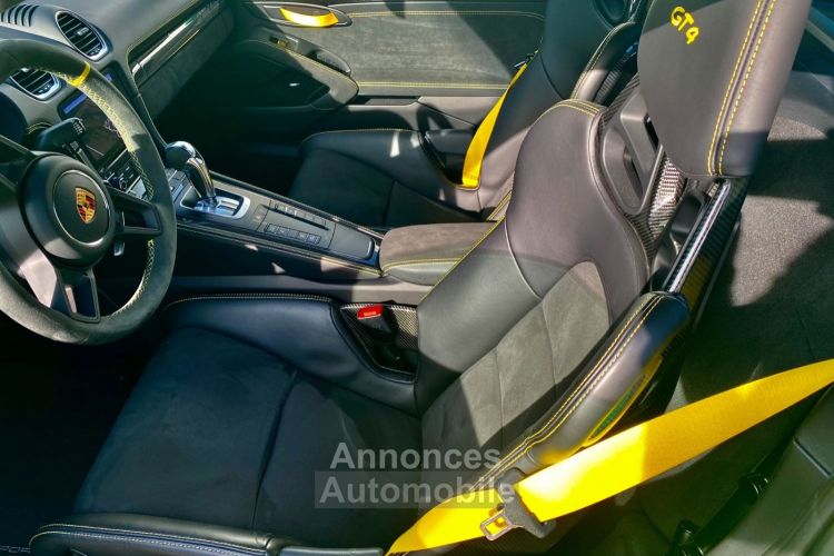 Porsche 718 Cayman GT4 PDK CLUBSPORT PCCB BOSE CARBONE RACETEX CHRONO VERT PYTHON GARANTIE PORSCHE 2025 - <small></small> 149.990 € <small></small> - #11