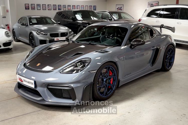 Porsche 718 Cayman GT4 RS Pack Weissach 4.0 L 500 Ch PDK 1° Main FR TVA - <small></small> 232.000 € <small></small> - #31