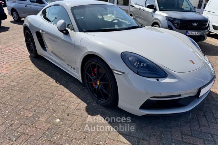 Porsche 718 Cayman GTS 4.0 400ch BOITE MANUELLE SPORT CHRONO CRAIE PREMIERE MAIN TVA RECUPERABLE - <small></small> 87.000 € <small></small> - #1